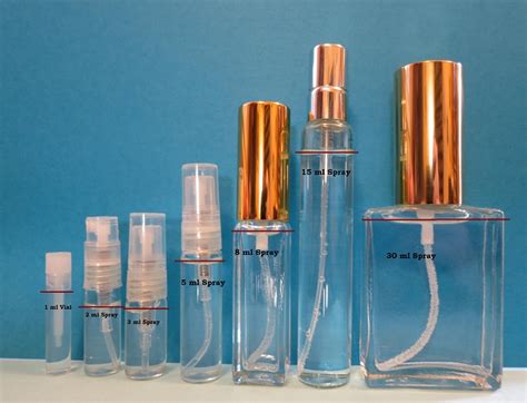 1.5 ml perfume samples.